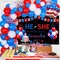 4th Of July Baby Gender Reveal Party Supplies Little Firecracker Birthday Party Backdrop Red Blue Patriotic Balloon Garland Kit July 4th Baby Shower Decorations American Independence Day Decoration